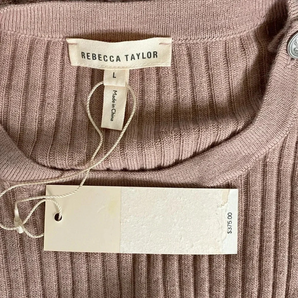 REBECCA TAYLOR Ribbed Sweater - Picture 5 of 8